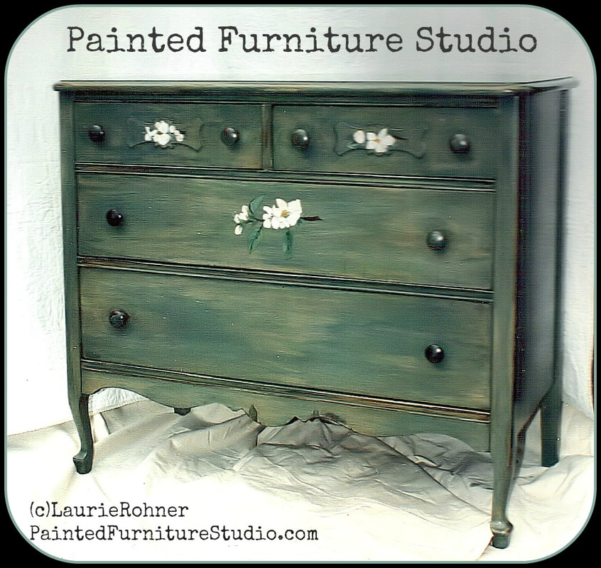 painted furniture by Laurie Rohner